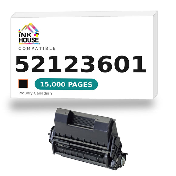 Okidata 52123601 Compatible Black Toner Cartridge