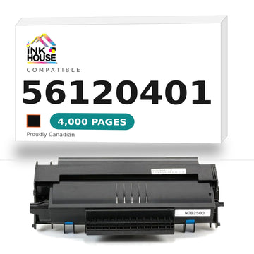 Okidata 56120401 Remanufactured Black Toner Cartridge