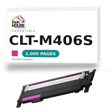 Samsung CLTM406S New Compatible Magenta Toner Cartridge
