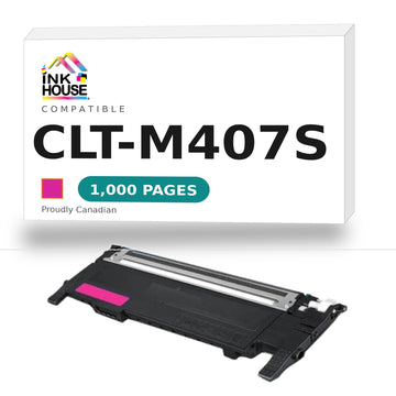 Samsung CLTM407S New Compatible Magenta Toner Cartridge