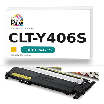 Samsung CLTY406S New Compatible Yellow Toner Cartridge