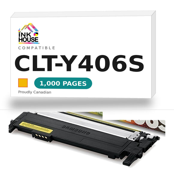 Samsung CLTY406S New Compatible Yellow Toner Cartridge