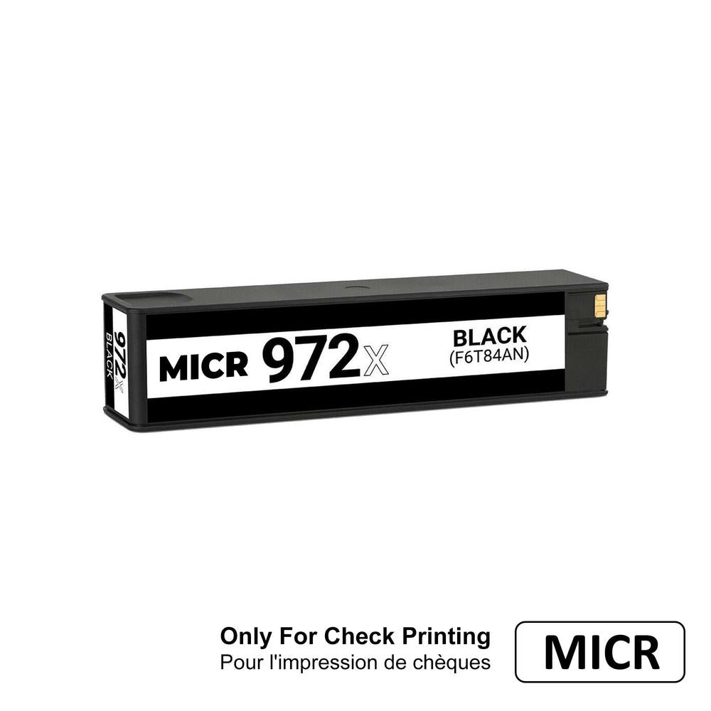 Remanufactured HP 972X F6T84AN Black Ink Cartridge High Yield (Updated CHIP)