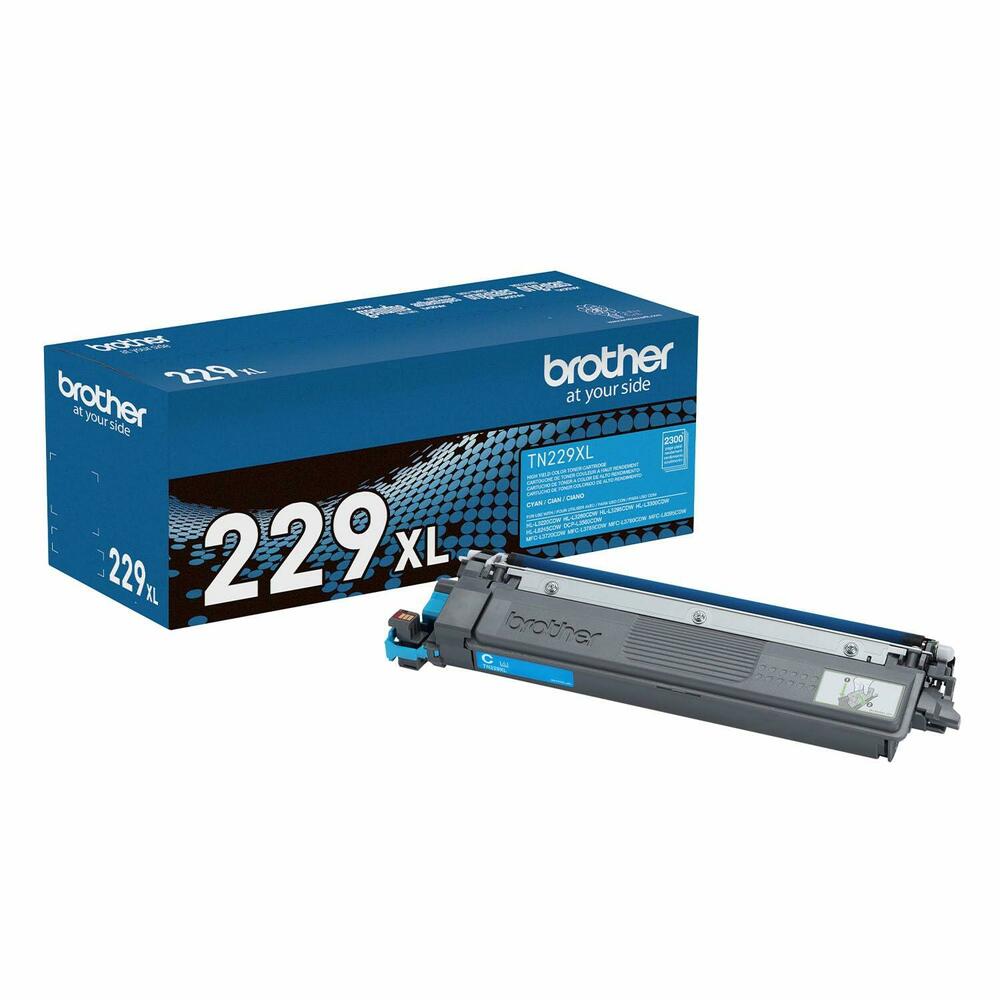 Brother TN229XLC Original Cyan Toner Cartridge High Yield