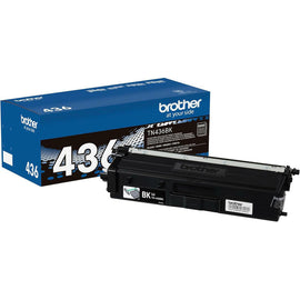ORIGINAL Brother TN436 BK  Black Toner Cartridge (High Yield of TN433 Black)