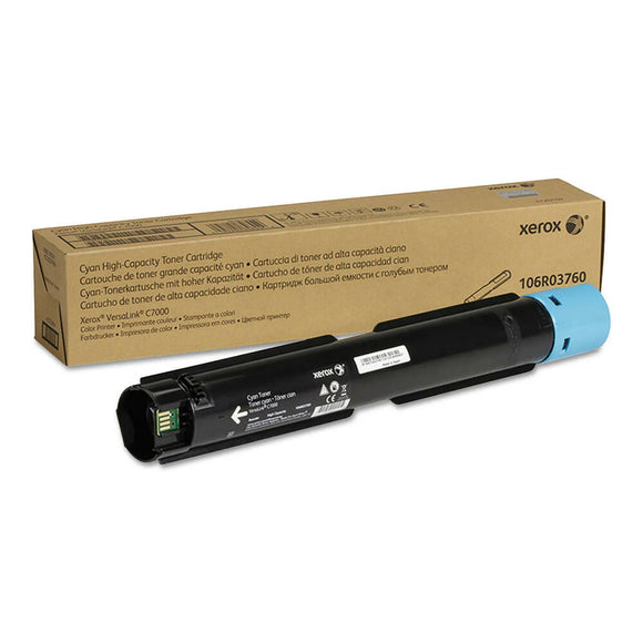 Xerox 106R03760 Original Cyan Toner Cartridge High Yield