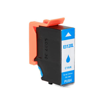 Epson T312XL220 Compatible Cyan Ink Cartridge High Yield (Updated CHIP)