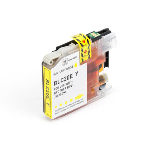Brother LC20EY Compatible Yellow Ink Cartridge Extra High Yield for use in MFCJ5920DW, MFCJ775DW, MFCJ775DW XL, MFCJ785DW, MFCJ985DW, MFCJ985DW XL