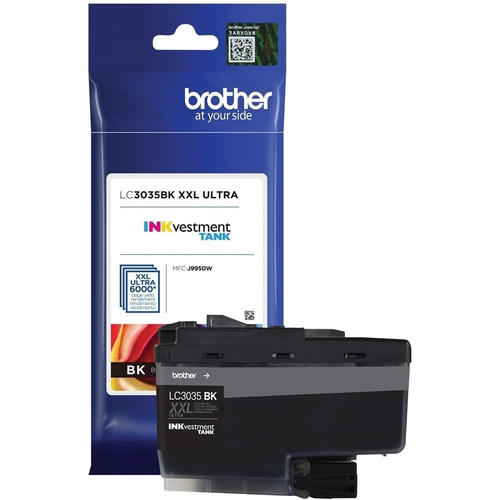 Brother LC3035BK Original Black Ink Cartridge Extra High Yield for use in MFCJ805DW, MFCJ995DW, MFCJ995DW XL