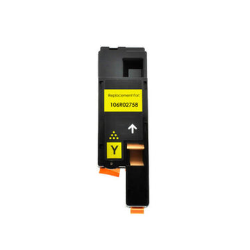 Xerox 106R02758 Compatible Yellow Toner Cartridge for Phaser 6022, WorkCentre 6027
