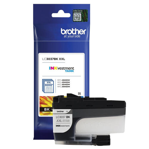 Brother LC3037BK Original Black Ink Cartridge Extra High Yield for use in MFCJ5845DW, MFCJ5845DW XL, MFCJ5945DW, MFCJ6545DW, MFCJ6545DW XL, MFCJ6945DW