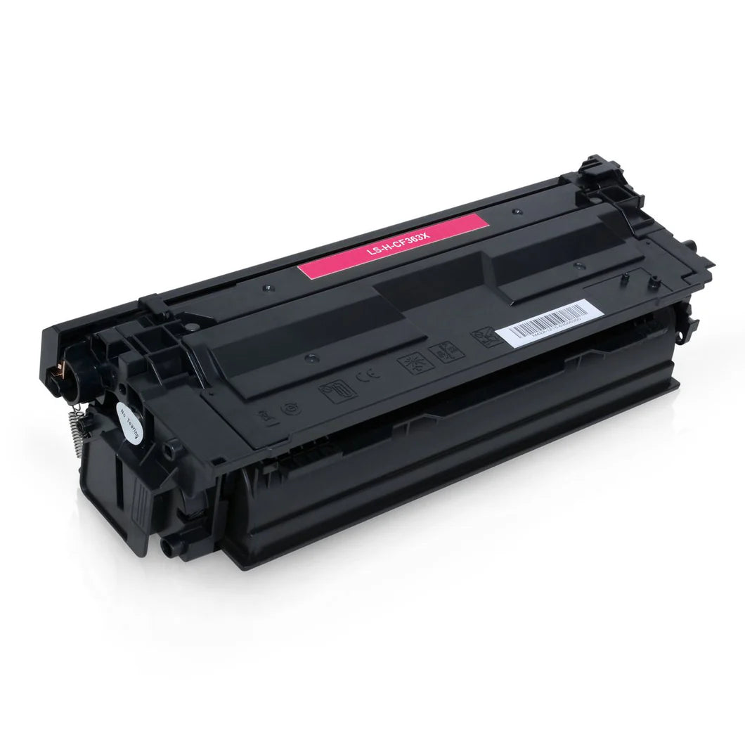 Compatible HP 508X CF363X Magenta Toner Cartridge High Yield 9500 Pages
