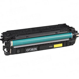 Compatible HP 508X CF362X Yellow Toner Cartridge High Yield 9500 Pages