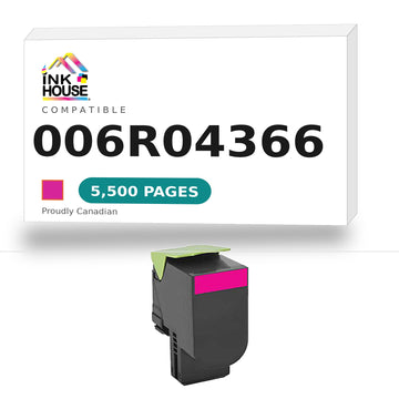 Xerox 006R04366 Remanufactured Magenta Toner Cartridge High Yield  With Chip