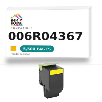 Xerox 006R04367 Remanufactured Yellow Toner Cartridge High Yield  With Chip