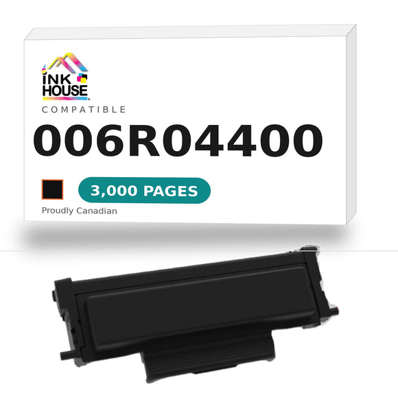 Xerox 006R04400 Compatible Black Toner Cartridge High Yield 3000 Pages