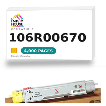 Xerox® 106R00670 StandardCapacity Toner Cartridge, Yellow