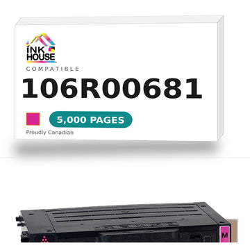 Xerox 106R00681 Toner Cartridge, Laser, Magenta, (106R00681)