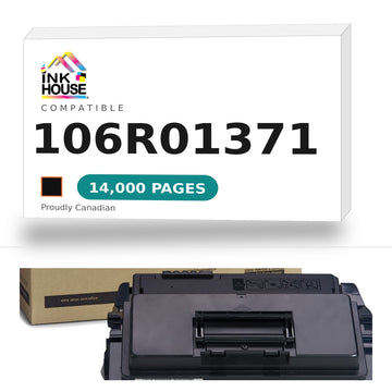 Xerox® 106R01371 Black Toner Cartridge, HighYield