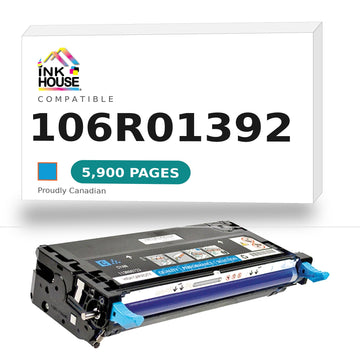 Xerox 106R01392 Compatible Cyan Toner Cartridge High Yield  FOR XEROX 6280