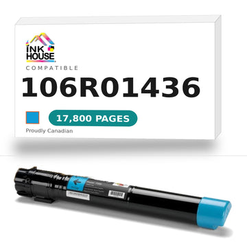 Compatible Xerox® 106R01436 Cyan Toner Cartridge, High Yield