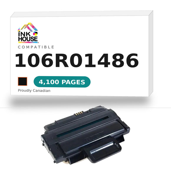 Xerox 106R01486 Compatible Black Toner Cartridge High Yield