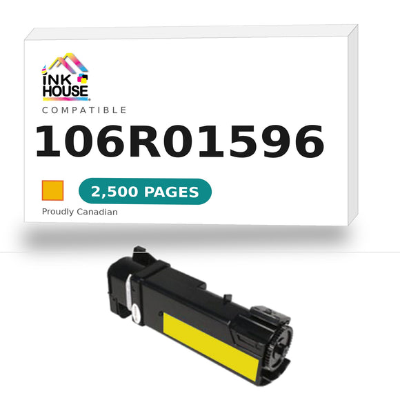 Compatible Xerox® 106R01596 Yellow Toner Cartridge, HighYield