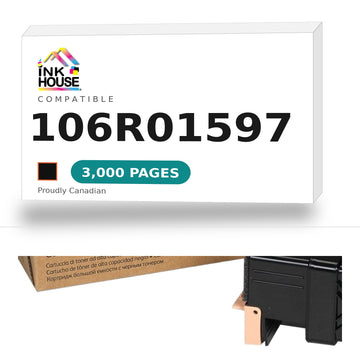 Xerox® 106R01597 Black Toner Cartridge, HighYield