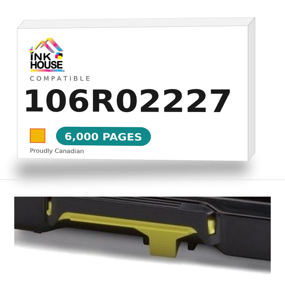 Xerox® Phaser 6600/WorkCentre 6605 Yellow Toner Cartridge, High Yield (106R02227)