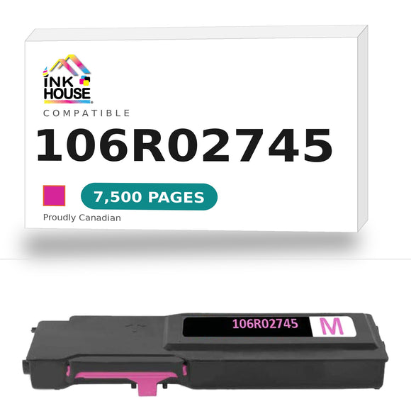 Xerox 106R02745 Compatible Magenta Toner Cartridge High Yield