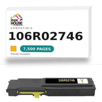 Xerox 106R02746 Compatible Yellow Toner Cartridge High Yield