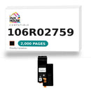 Xerox 106R02759 Compatible Black Toner Cartridge for Phaser 6022, WorkCentre 6027-1