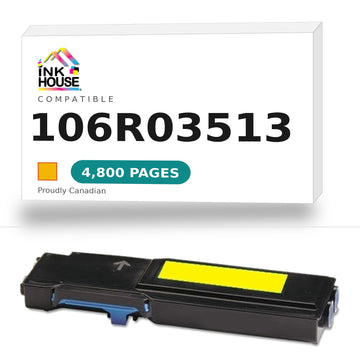 Xerox 106R03513 Compatible Yellow High Yield Toner Cartridge for use in Versalink C400, C400D, C400DN, C405, C405DN, C405N
