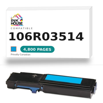 Xerox 106R03514 Compatible Cyan High Yield Toner Cartridge for use in Versalink C400, C400D, C400DN, C405, C405DN, C405N