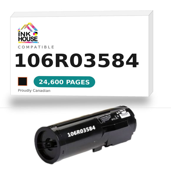 Xerox 106R03584 Compatible Black Toner Cartridge Extra High Yield