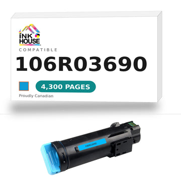 Xerox 106R03690 Compatible Toner Cartridge Extra High Yield Cyan For Xerox Phaser Series Phaser 6510 WorkCentre 6515