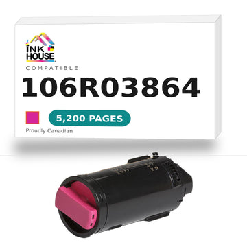 Xerox 106R03864 Compatible Magenta Toner Cartridge for VersaLink C500 C505 Printer High Yield