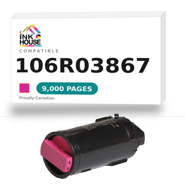 Xerox 106R03867 Compatible Magenta Toner Cartridge for VersaLink C500 C505 Printer Extra High Yield