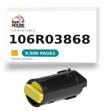 Xerox 106R03868 Compatible Yellow Toner Cartridge for VersaLink C500 C505 Printer Extra High Yield