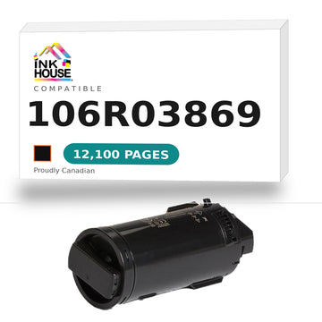 Xerox 106R03869 XL Compatible Black Toner Cartridge for VersaLink C500 C505 Printer High Yield