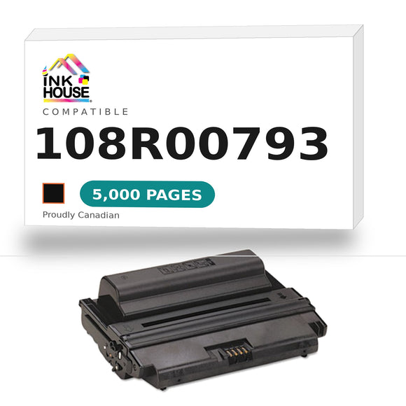 Compatible Xerox® 108R00793 Black Toner Cartridge