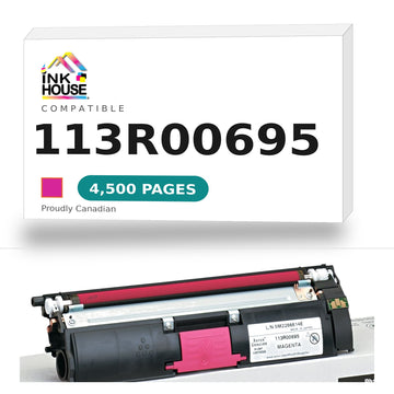 Xerox® 113R00695 Magenta Toner Cartridge, High Yield