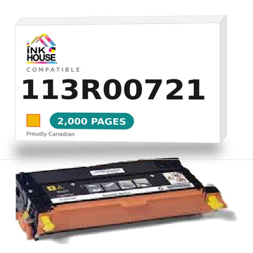 Compatible Xerox® 113R00721 Yellow Toner Cartridge