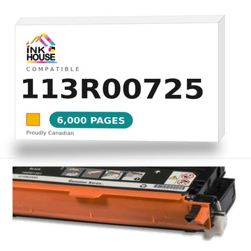 Xerox® 113R00725 Yellow Toner Cartridge, High Yield