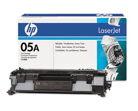 Original HP CE505A New Black Toner Cartridge  (05A)