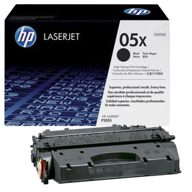 Original HP CE505X New Black Toner Cartridge - High Capacity (05X)