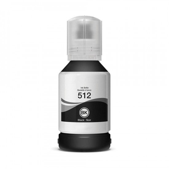 COMPATIBLE WITH Epson (BK/BK/C/M/Y) T512 ink bottle for use in Expression Premium ET7700Expression Premium ET7750