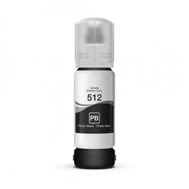 COMPATIBLE WITH Epson (BK/BK/C/M/Y) T512 ink bottle for use in Expression Premium ET7700Expression Premium ET7750 - 0