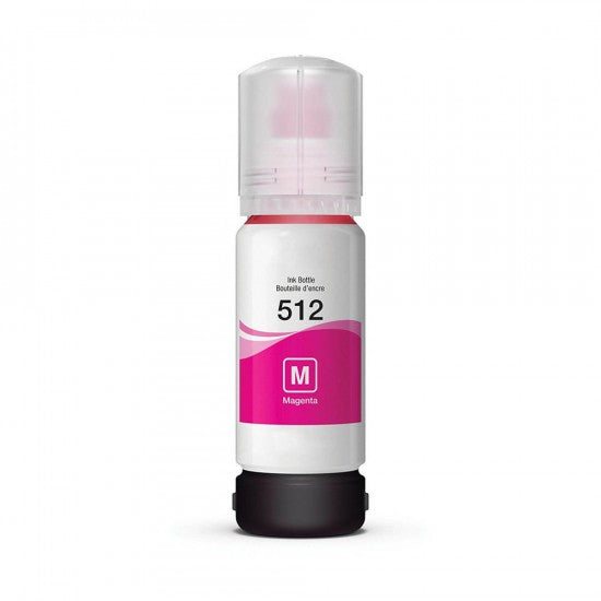 COMPATIBLE WITH Epson (BK/BK/C/M/Y) T512 ink bottle for use in Expression Premium ET7700Expression Premium ET7750