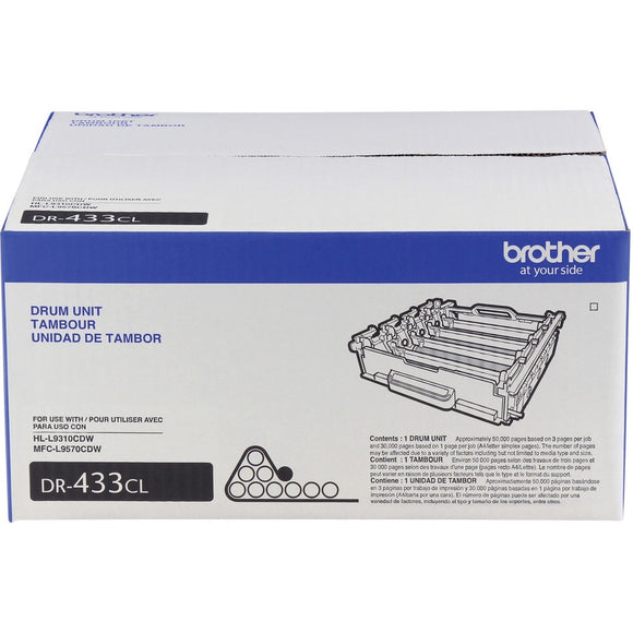 Brother DR433CL Original Imaging Drum for use in MFCL9570CDW HLL9310CDW